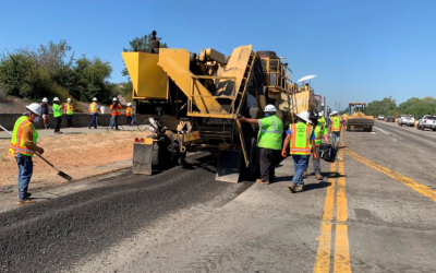 TechniSoil provides recycled plastic asphalt additive to CalTrans project